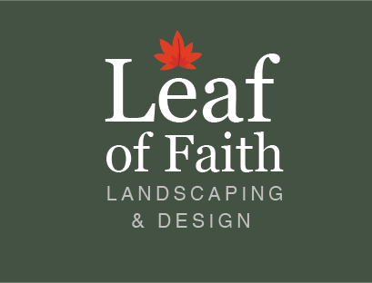 Leaf of Faith Landscaping logo
